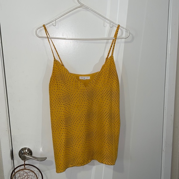 Socialite Tops - Strappy dotted camisole